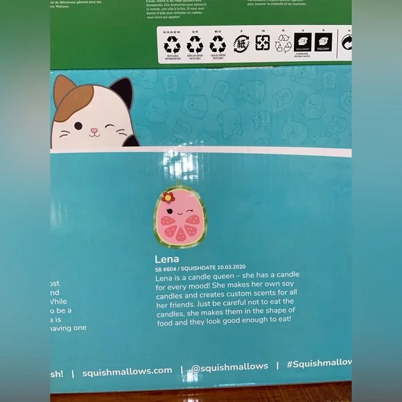 Bundle of 2 sets Squishmallows, 8 in & 4 in - Picture 6 of 8